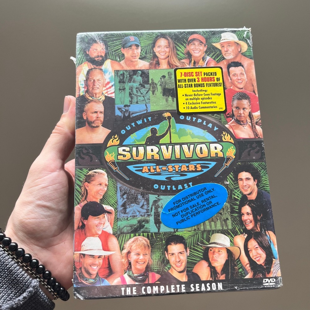 Survivor All Stars The Complete Season DVD 7-Disc Set 2004 New Sealed Box Set